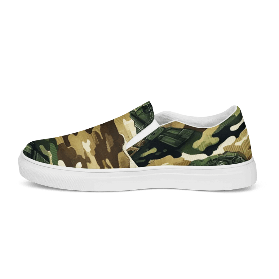Gun Range Certified: Army Slip on Sneakers product image (11)