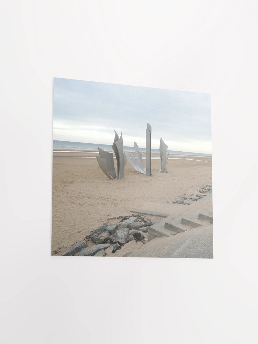 Normandy - Omaha Beach Les Braves Memorial - Print/poster product image (10)