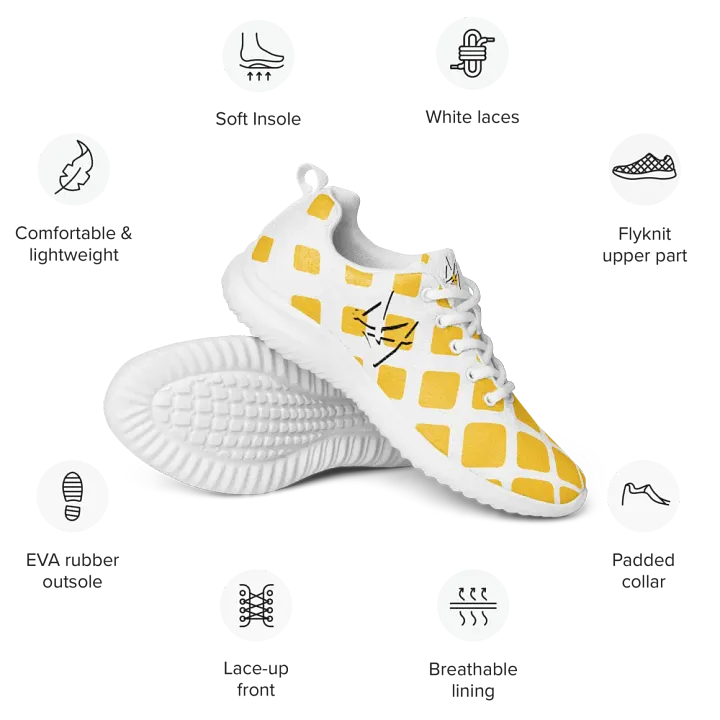 Land Artist Digitals: AT Gold Men's Athletic Shoes product image (2)