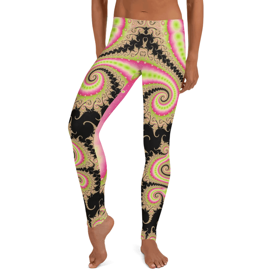 Fractal Leggings - Strawberry Spill product image (11)