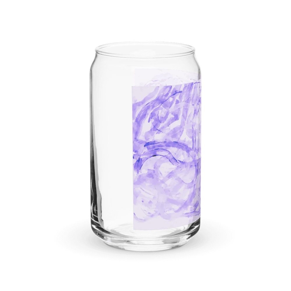 WRAPPED IN HOLY SPIRIT LAVENDER GLASS CUP product image (7)