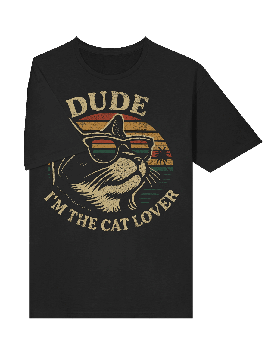 Retro Cat Lover Sunset T-Shirt product image (24)