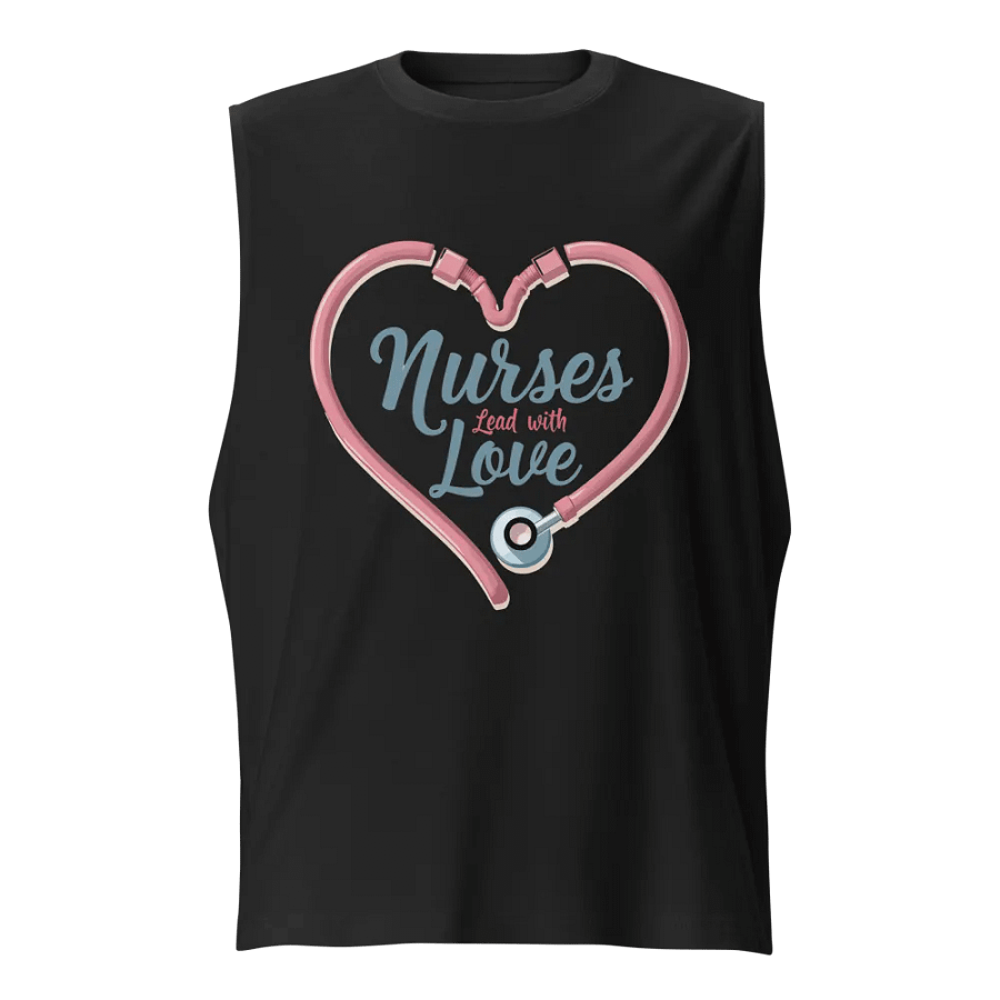 Healing Love Stethoscope Heart Muscle Tank product image (1)