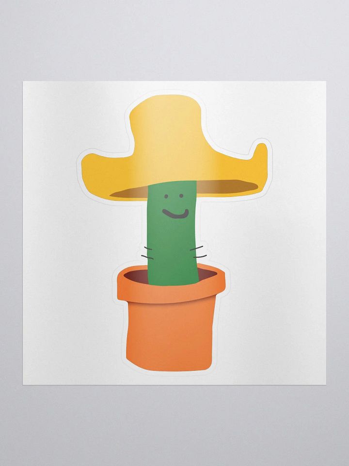 Lil Cactus Sticker product image (1)