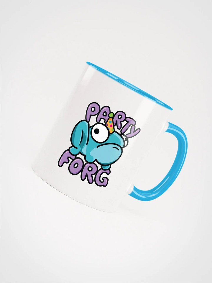 Business Forg in the Front, Party Forg in the Back Mug (Left-handed) product image (1)