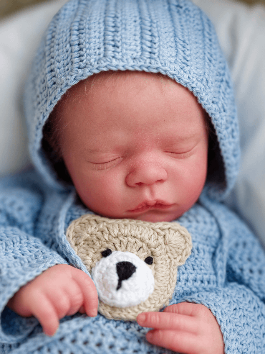 Crochet Teddy Bear Applique Pattern product image (5)
