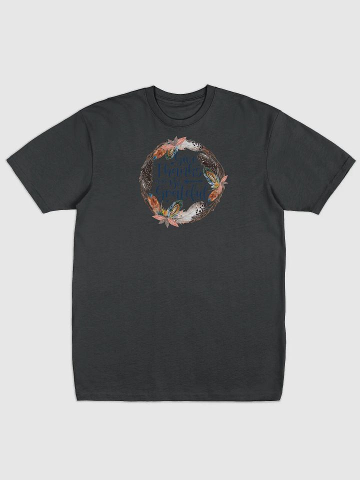 Grateful Feather Wreath Tee product image (1)