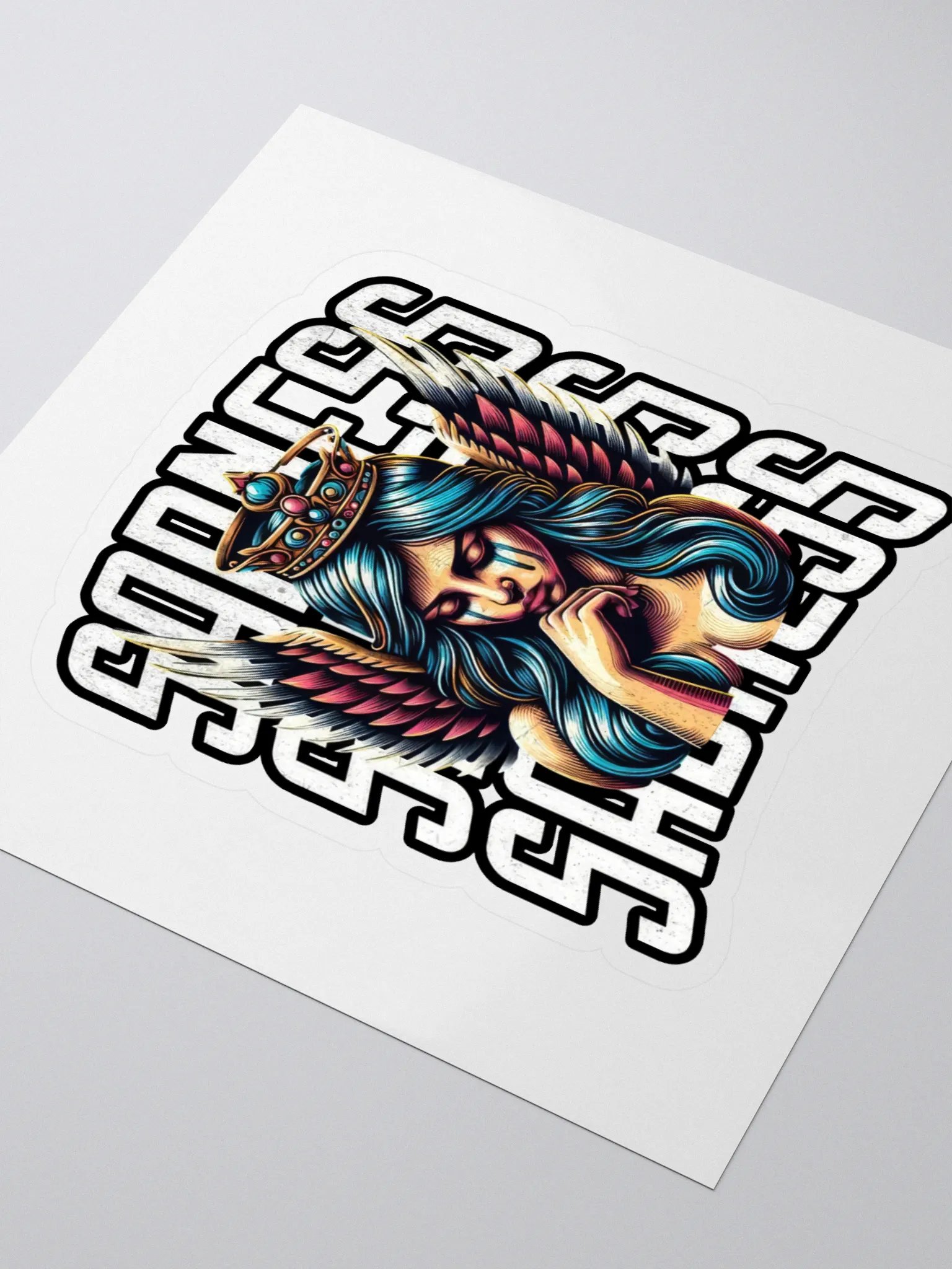 Cry for Sadness Kiss Cut Stickers product image (3)
