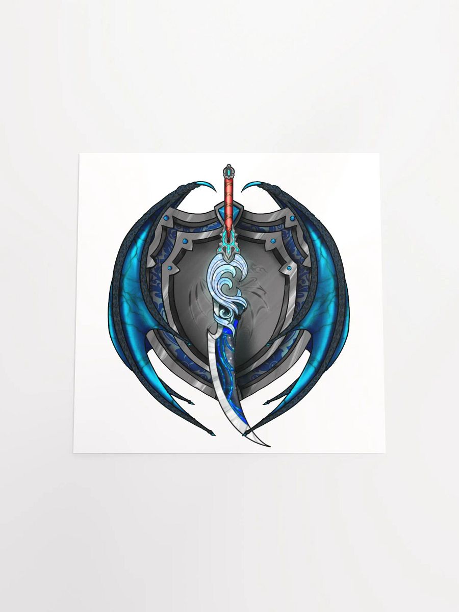 Azure Vice Captian Crest Print product image (4)
