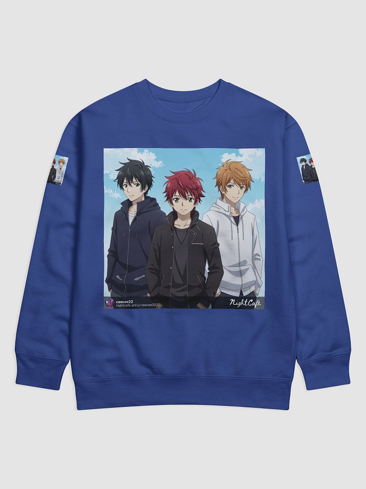 Anime Trio Skyline Sweatshirt product image (1)