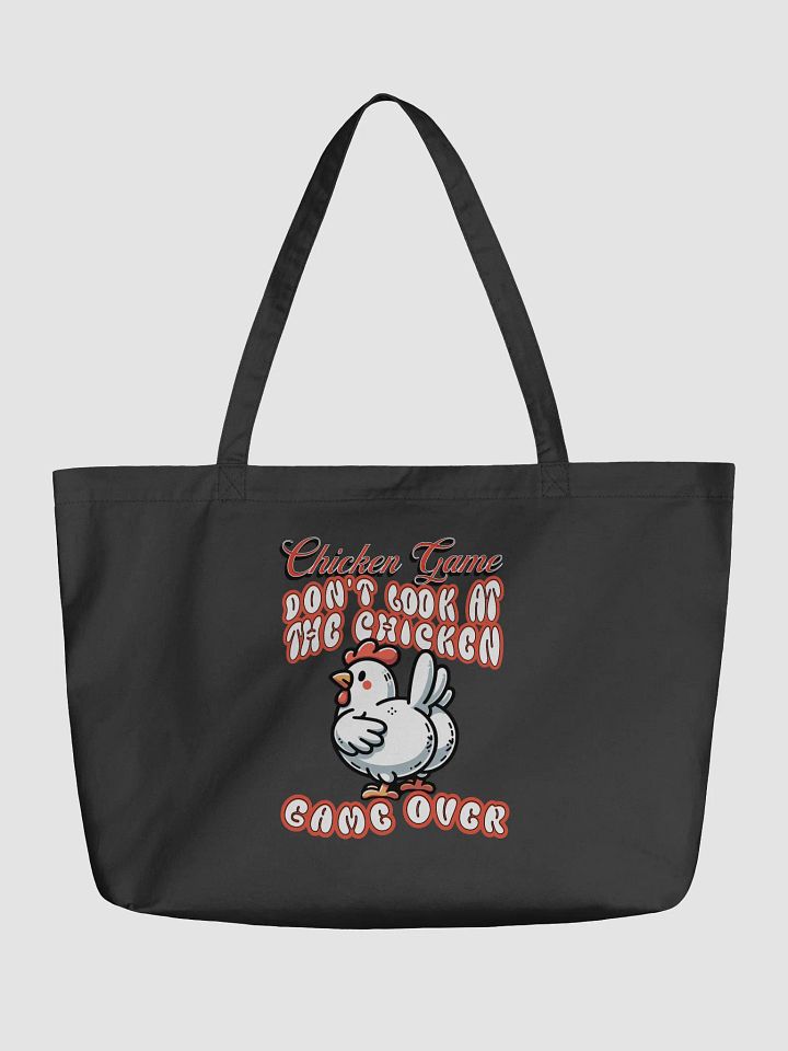 Chicken Game Dont Look At The Chicken Game Over Eco Tote product image (2)