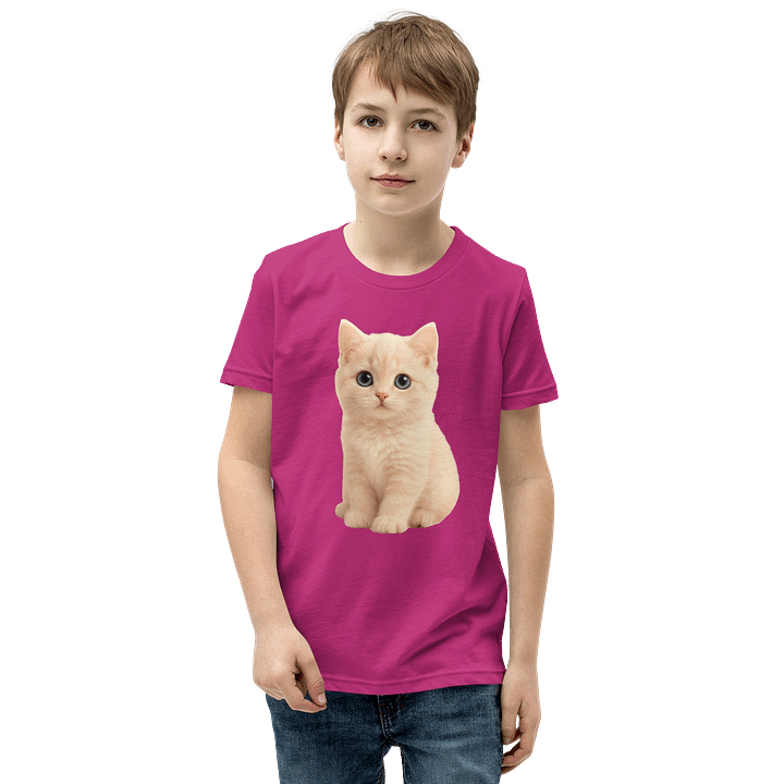 Cute Cat Shirt Pink product image (1)