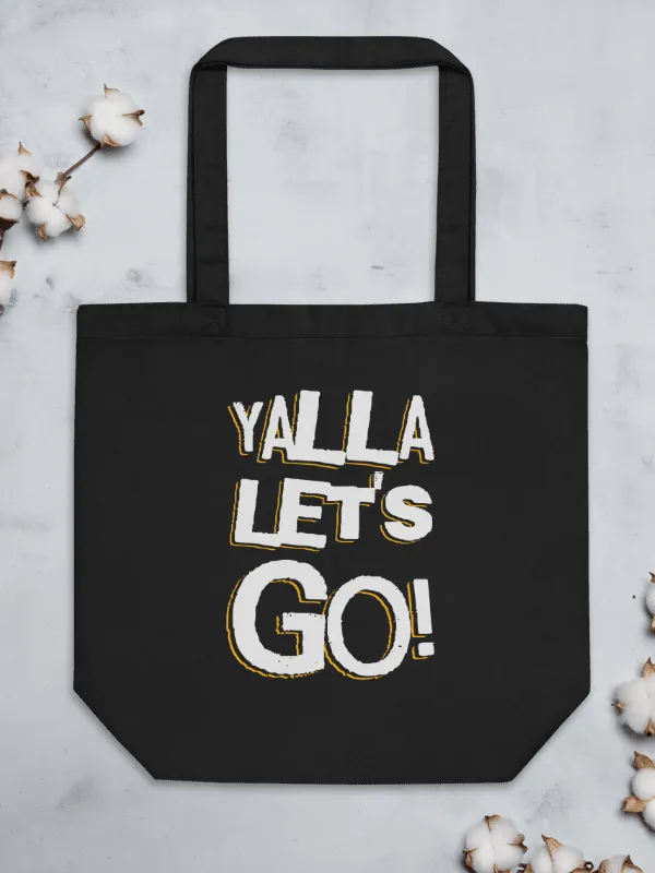 Yalla Let's Go Eco Tote Bag product image (1)