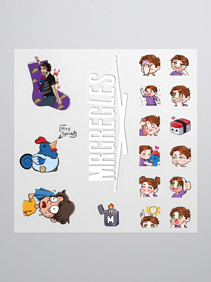 Mrgregles Emote Sticker Pack product image (1)