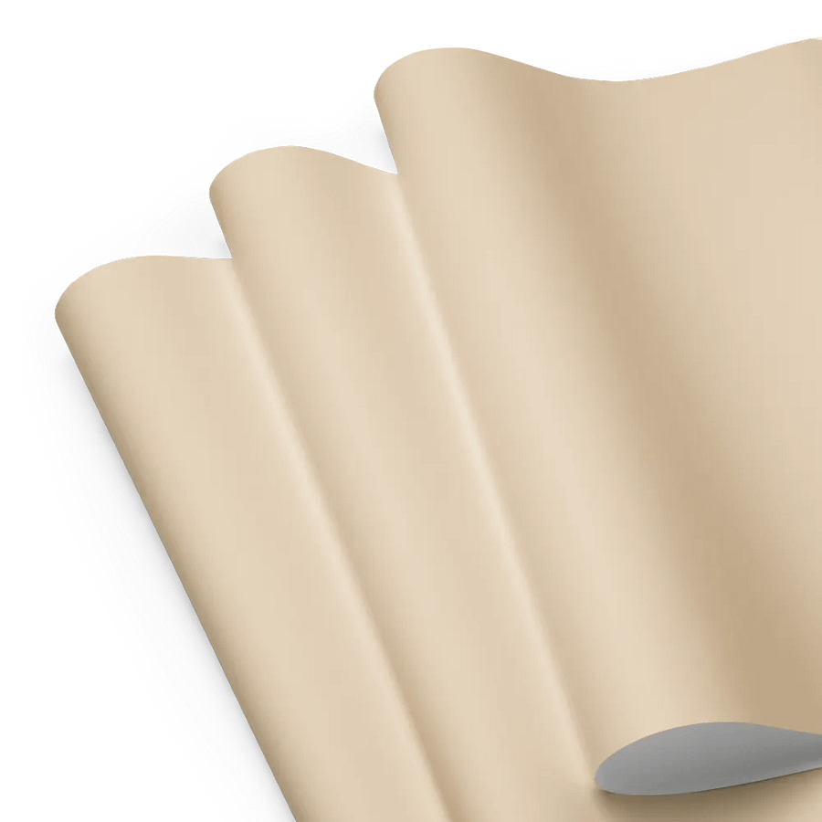 Champagne Solid Holiday Christmas Wrapping Paper Sheets (3) product image (8)