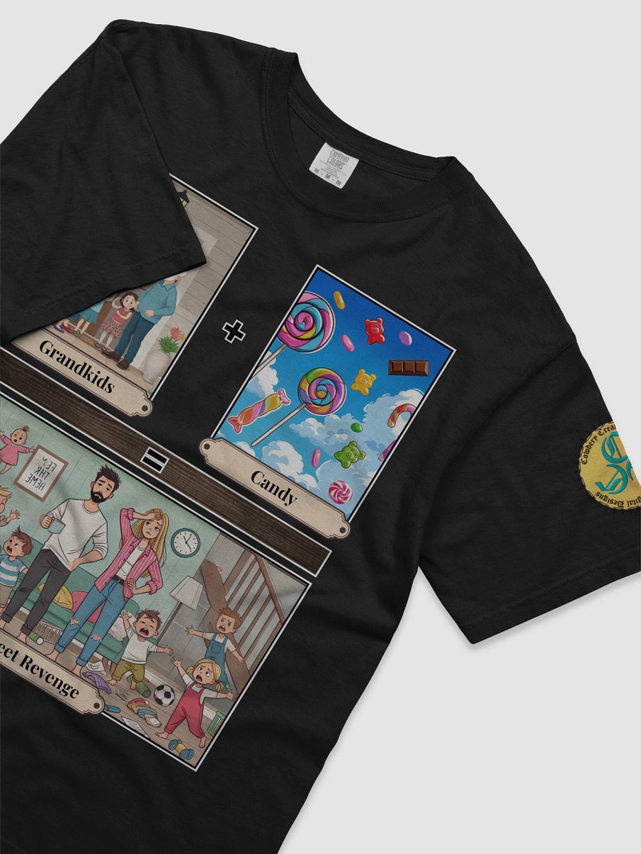 Grandkids + Candy = Sweet Revenge (Both) Comfort Colors Garment-Dyed Heavyweight T-Shirt Colors (1) product image (5)