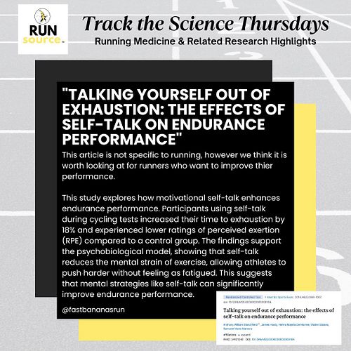 Okay, okay we know that this article is about cycling, not running, but we think the concept is important and can be extrapol...