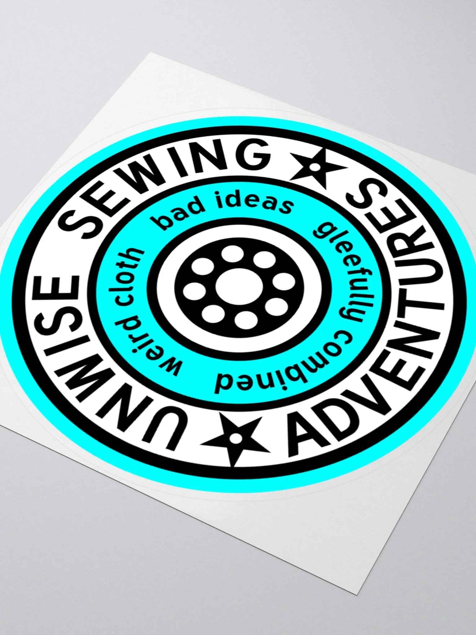 Unwise Sewing Adventures Cyan product image (3)