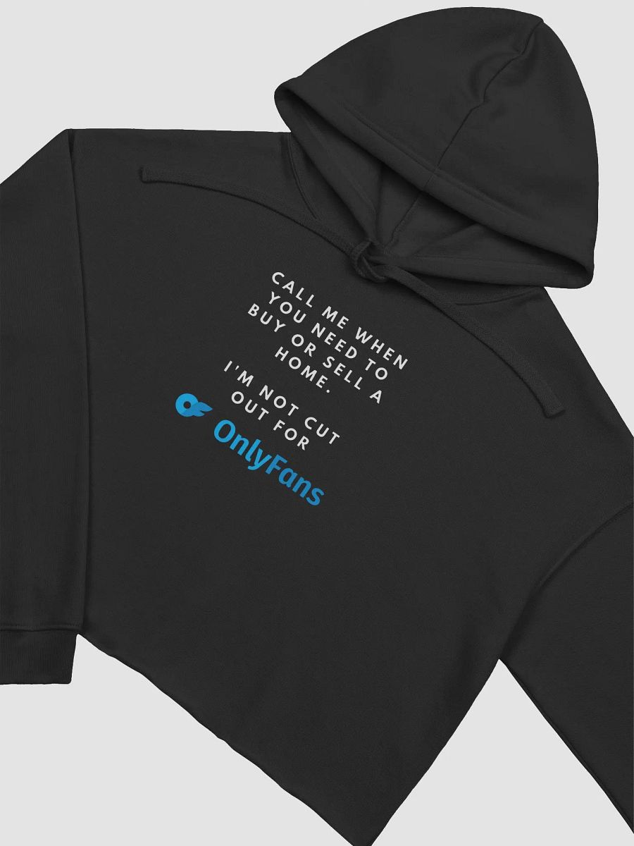 W- OnlyFans Crop Hoodie product image (3)