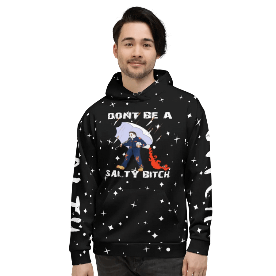 dont be a salty bitch hoodie product image (1)
