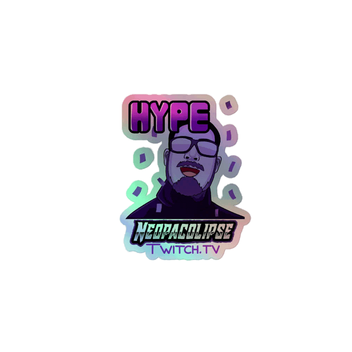 Hype Holographic Sticker product image (1)