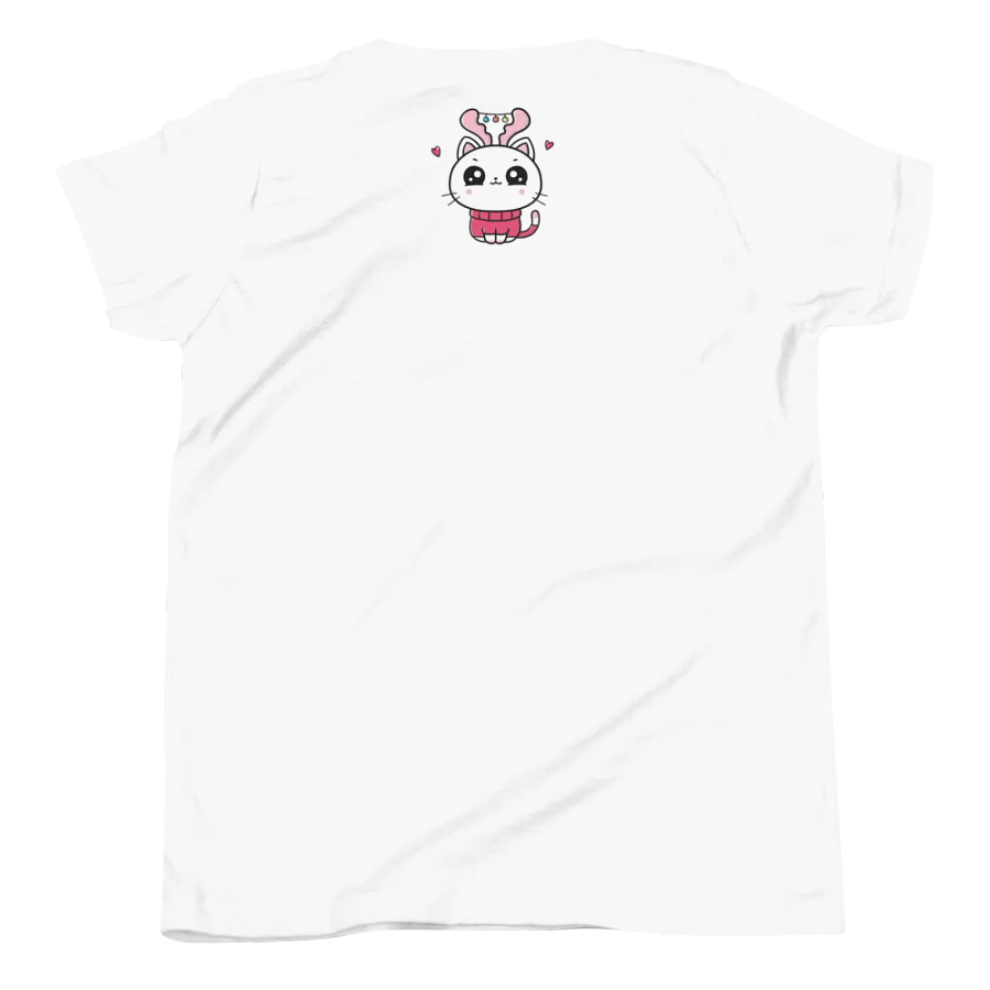 Whimsical Kitty Dreams Youth T-Shirt product image (6)