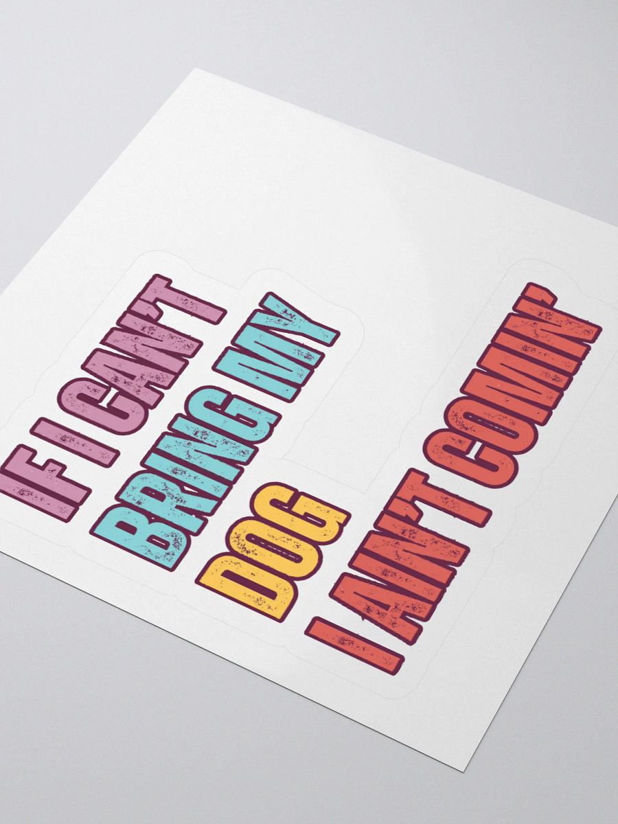Dog Lover's Mantra Stickers product image (8)