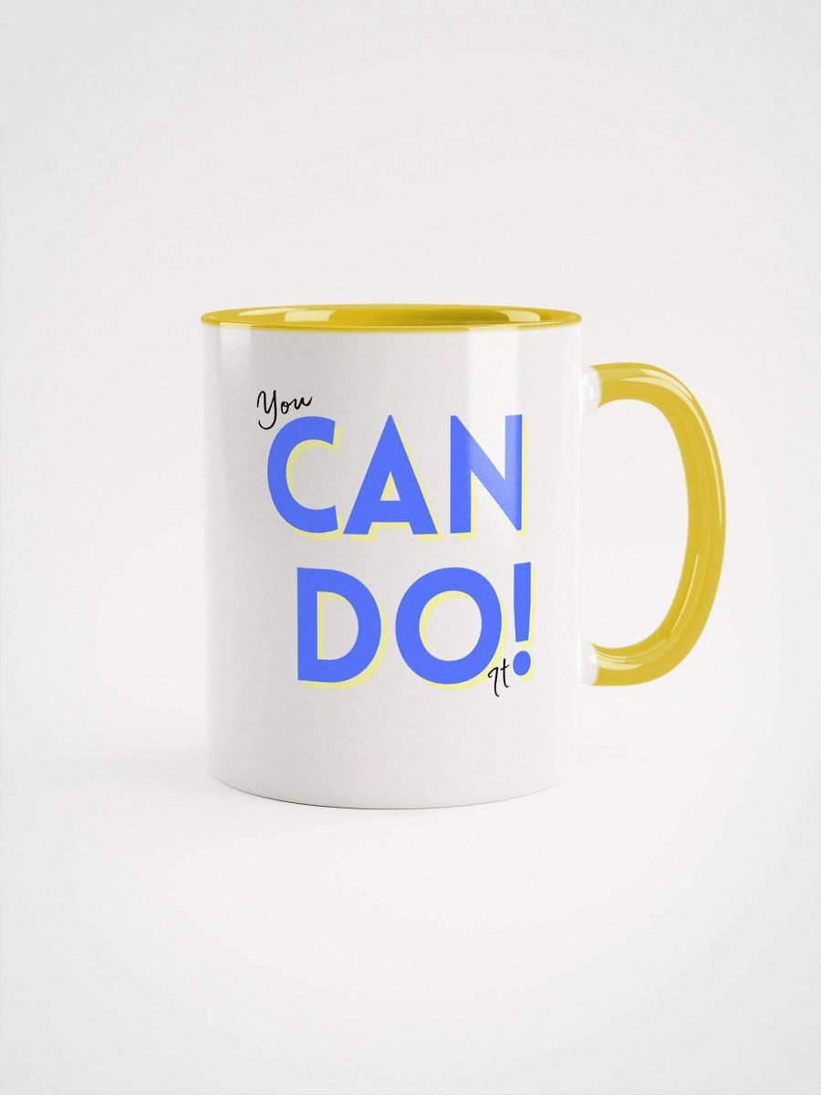 You Can Do It! Colorful Ceramic Mug product image (1)