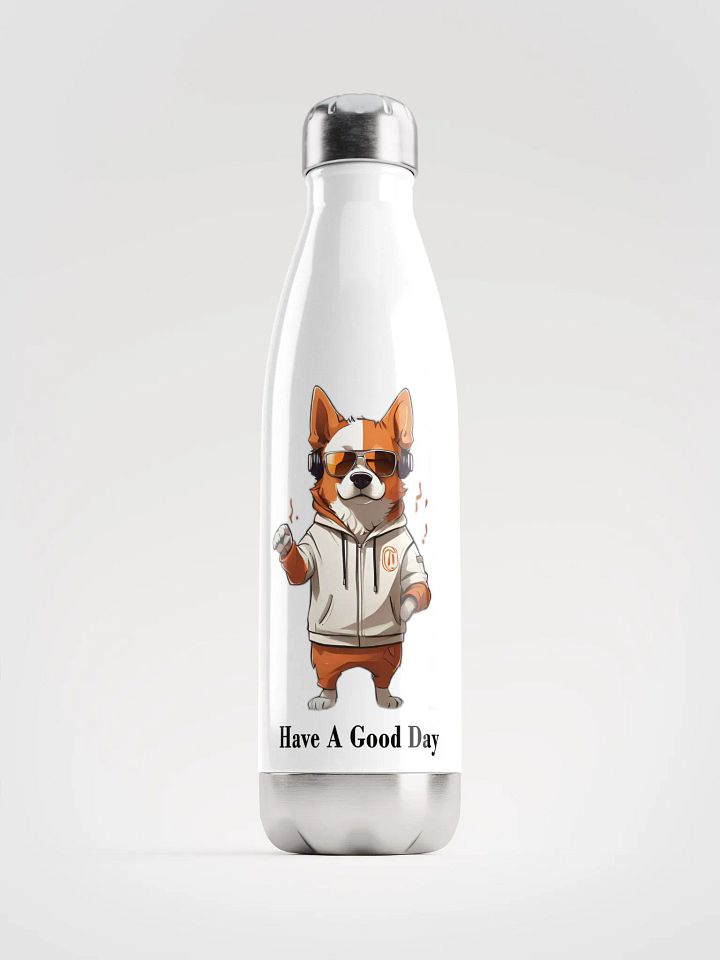 Cool Corgi Stainless Steel Water Bottle product image (1)