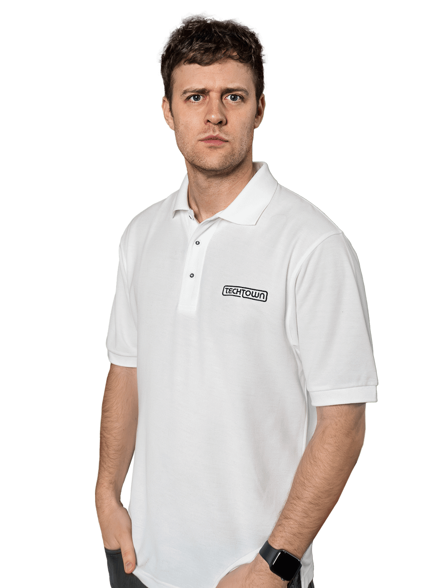 Men's TechTown Polo - Super Manager White product image (1)