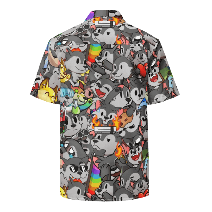 Emote Spam Hawaiian Shirt product image (2)