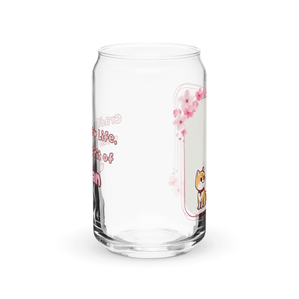 Japanese Pregnant Mom Can-Shaped Glass product image (4)