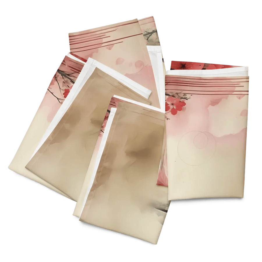 Beautiful Watercolor Japanese Geisha Sakura Tree product image (7)