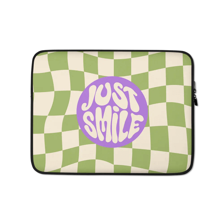 [Just Smile] Laptop Sleeve product image (1)