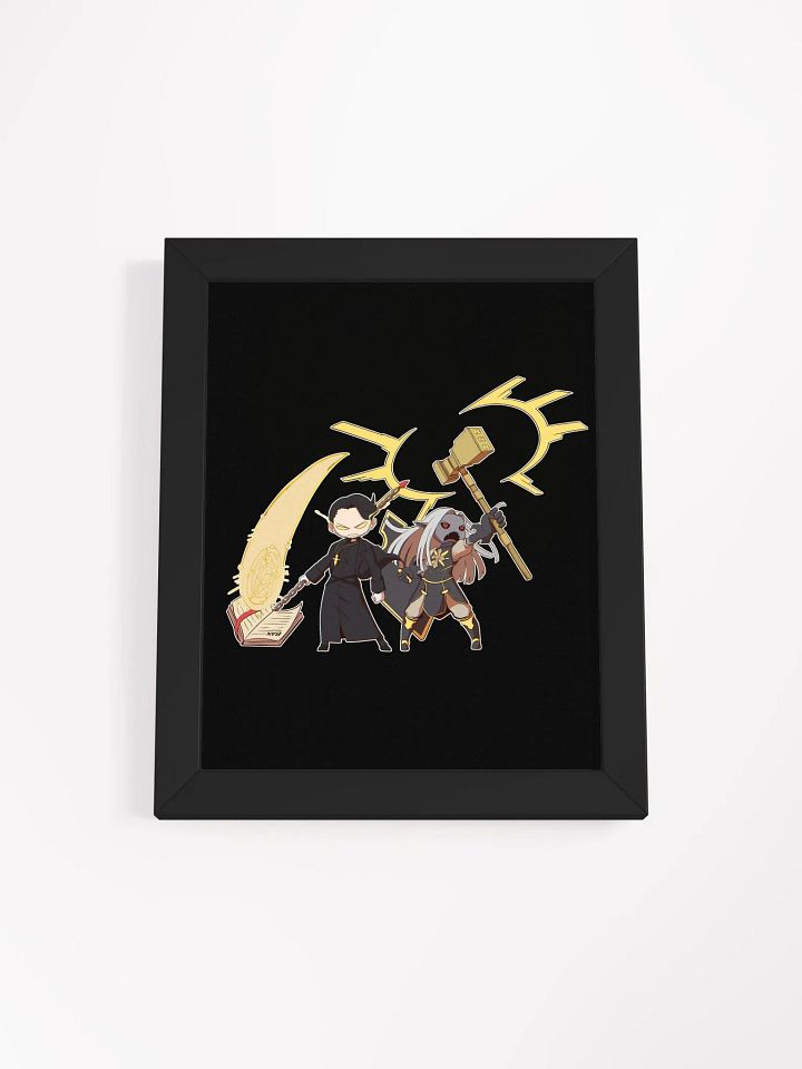 B and V Chibi poster product image (1)