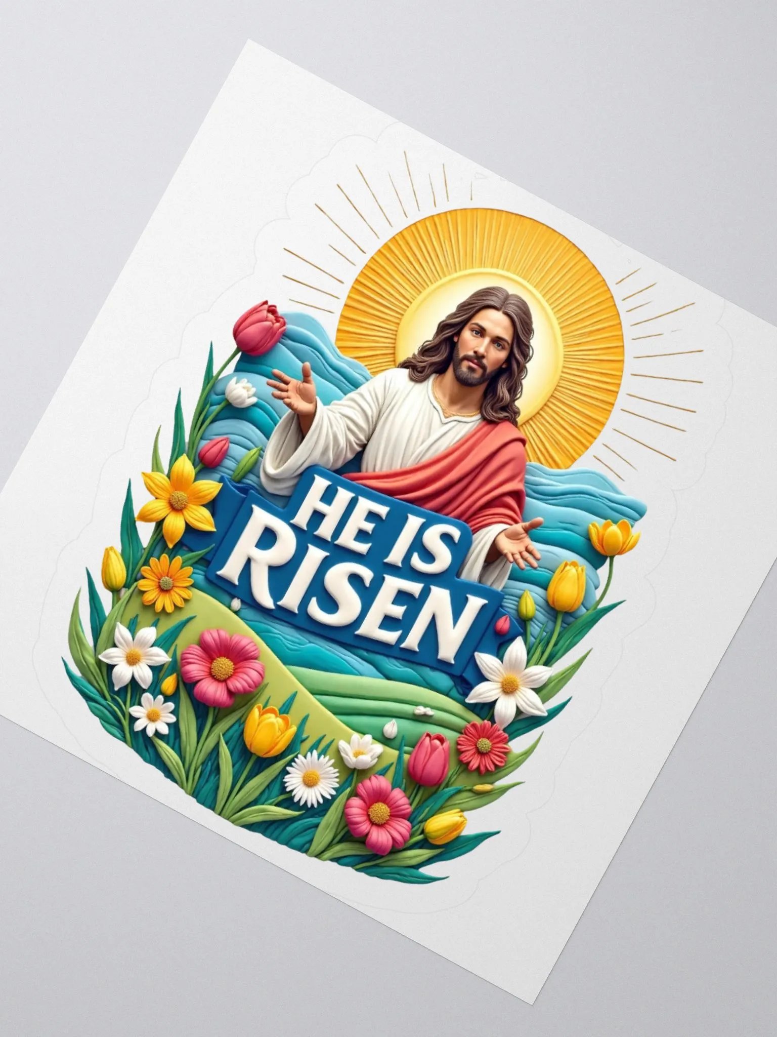 He IS Risen Sticker Set product image (5)