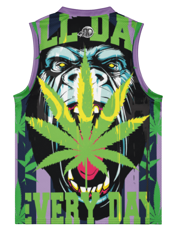 Gorilla Warfare - PURPLE | Basketball Jersey product image (2)
