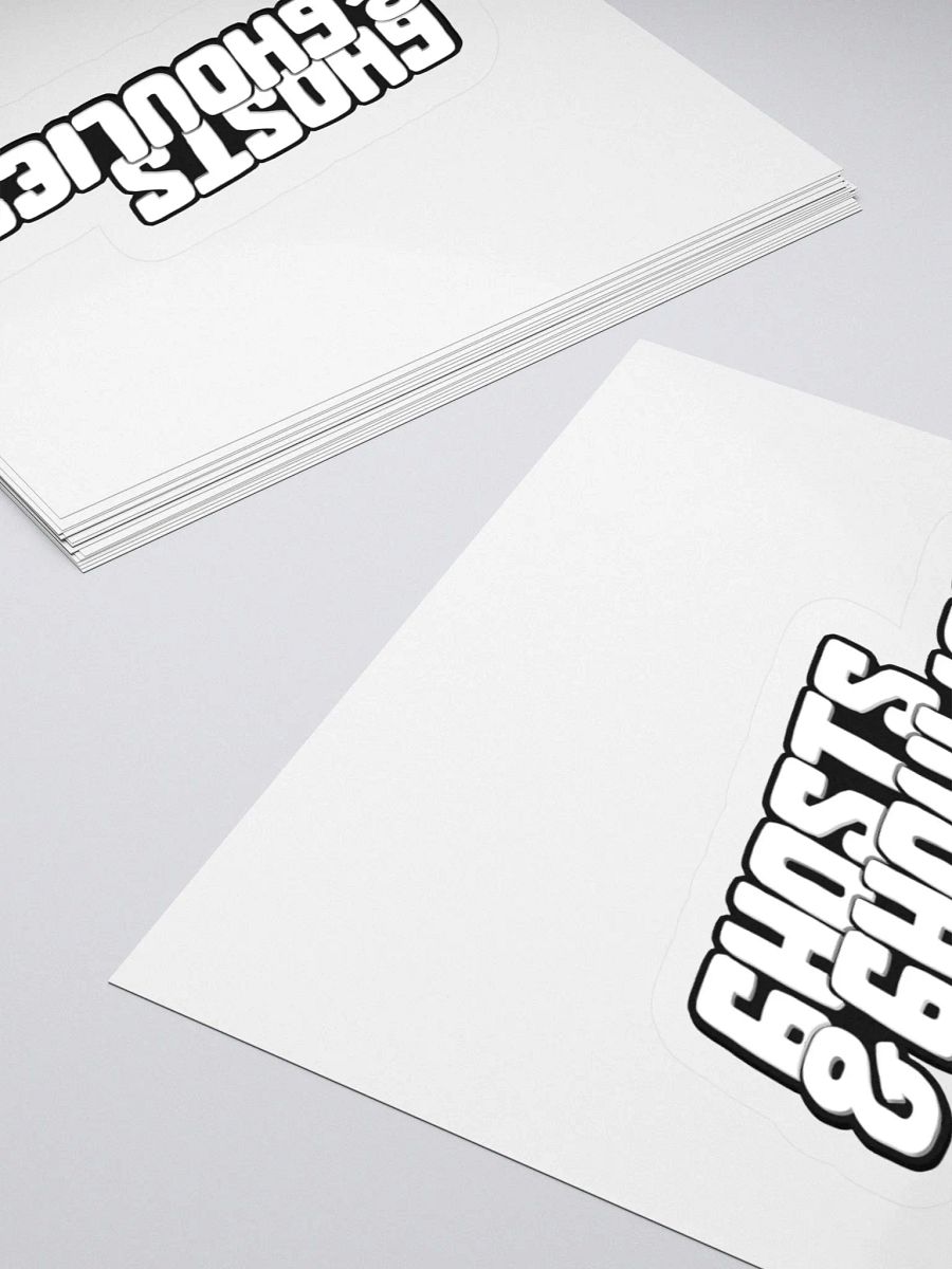 Ghosts & Ghoulies Logo Stickers product image (8)