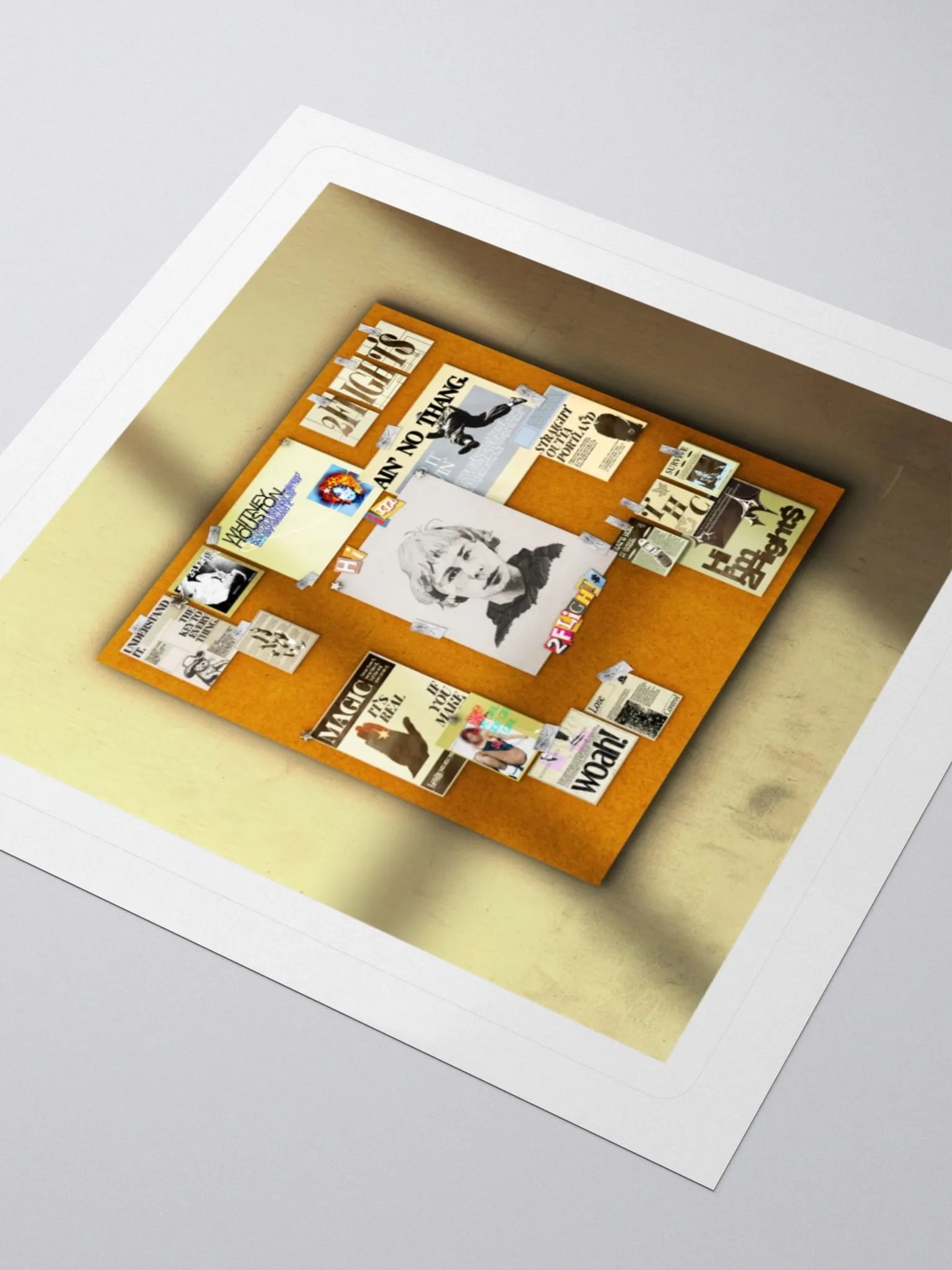 Hi, I'm 2flight$ album sticker product image (10)