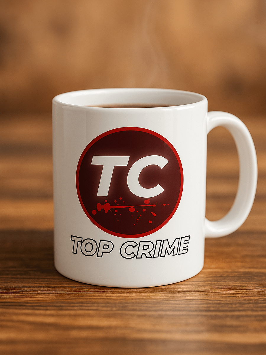 Top Crime – Weiße Tasse product image (1)