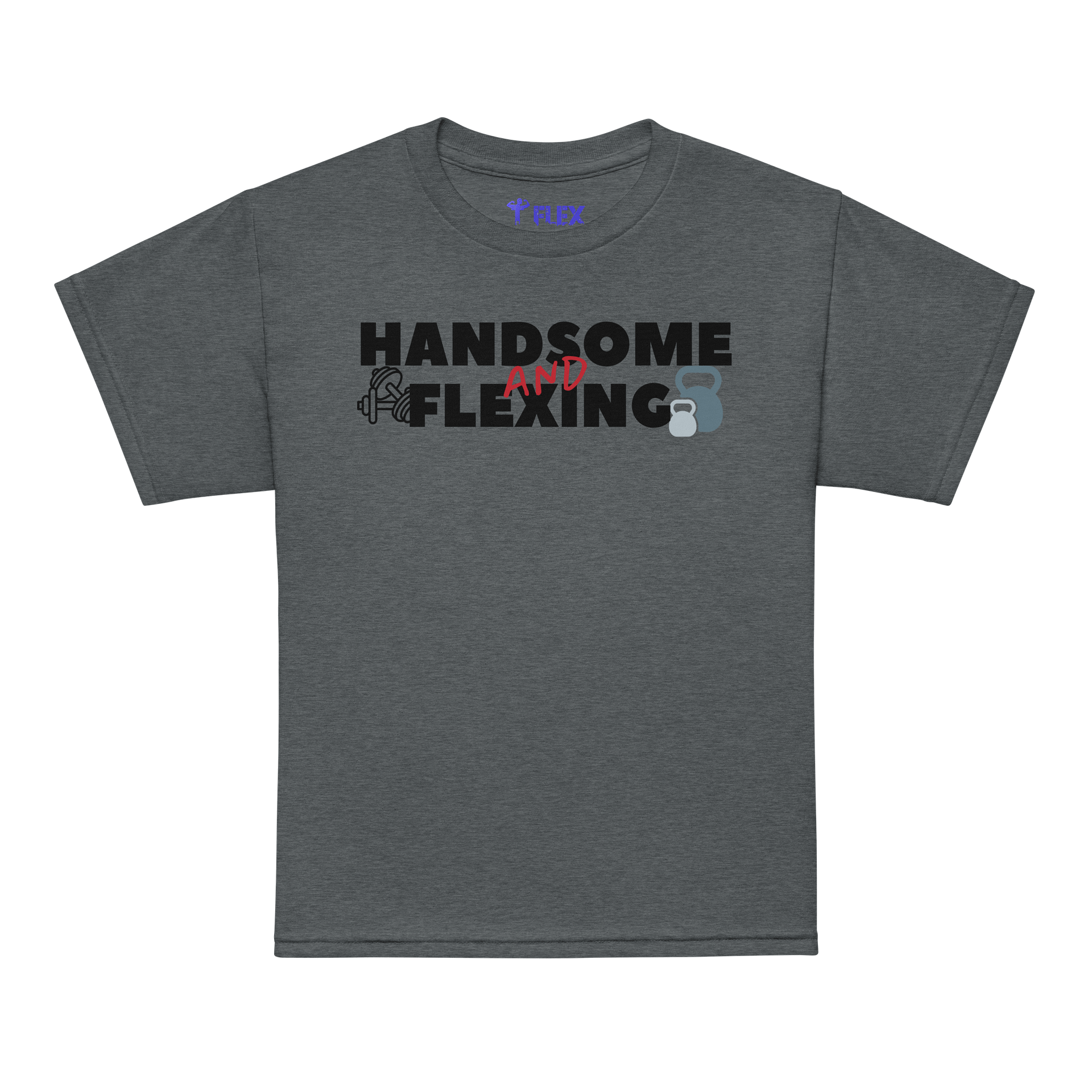 Handsome At GYM Youth Sports Tee product image (11)