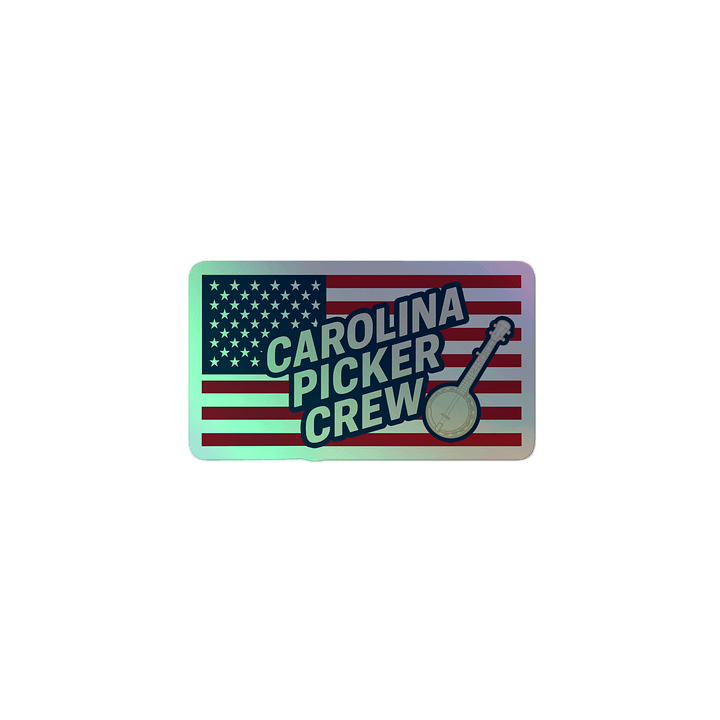 Carolina Picker Crew Sticker Holographic product image (2)