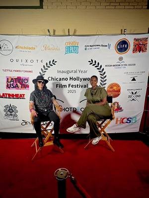 Chillin @Chicano Hollywood Film Festival with @Kintae Yuhanis 😎 #chicano #hollywood #film #festival 