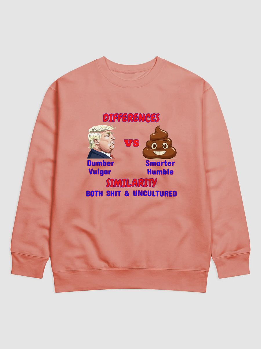 Differences & Similarity Caricature Sweatshirt product image (1)