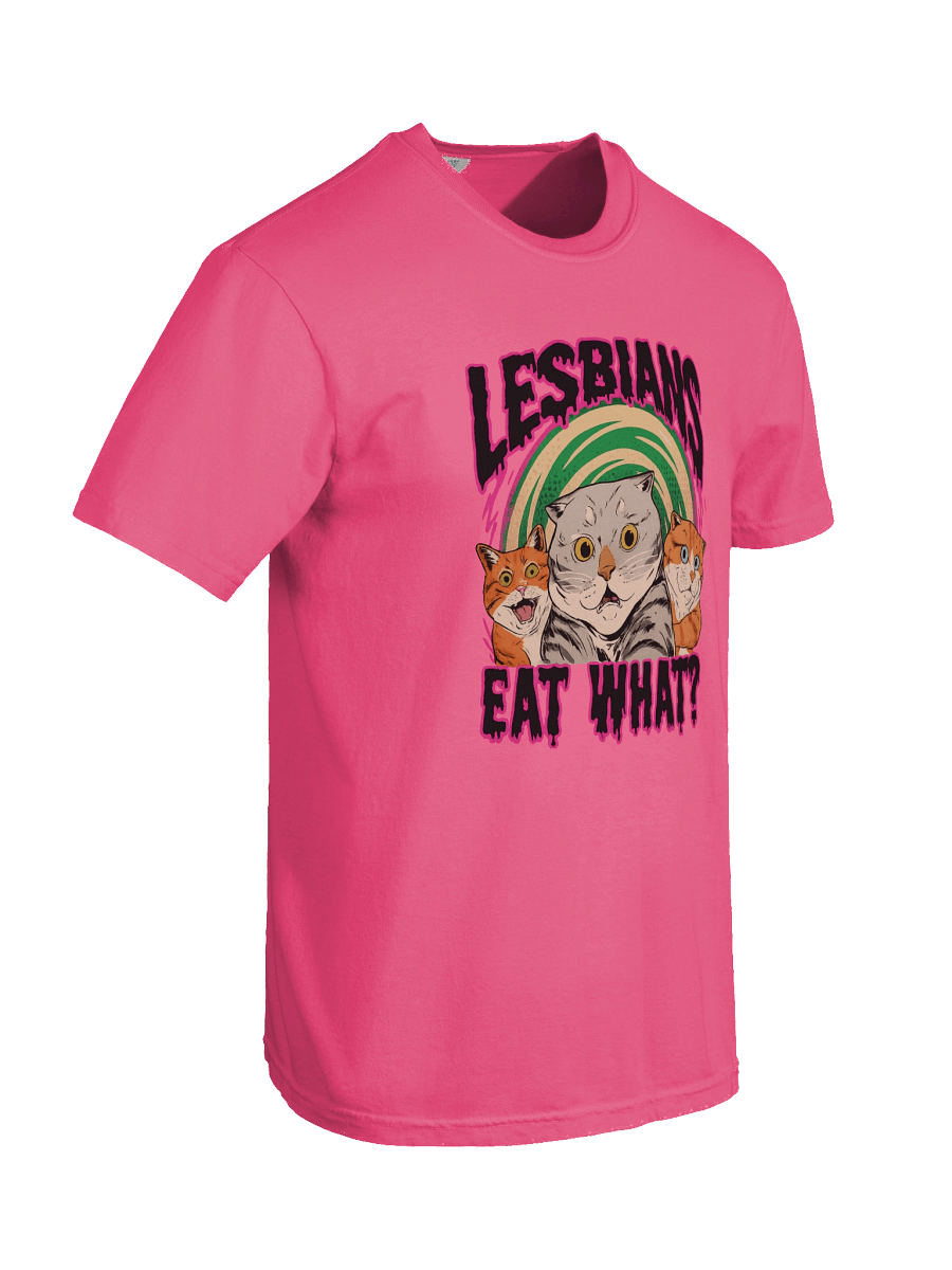 Funny 'LESBIANS EAT WHAT?' T-Shirt product image (88)