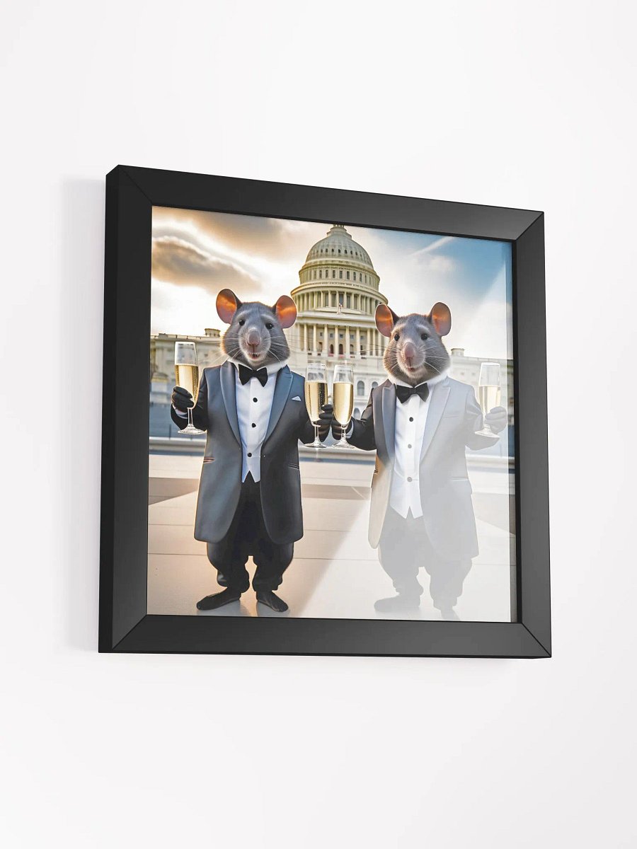 Two Cute Rats Celebrating at the US Capitol product image (6)