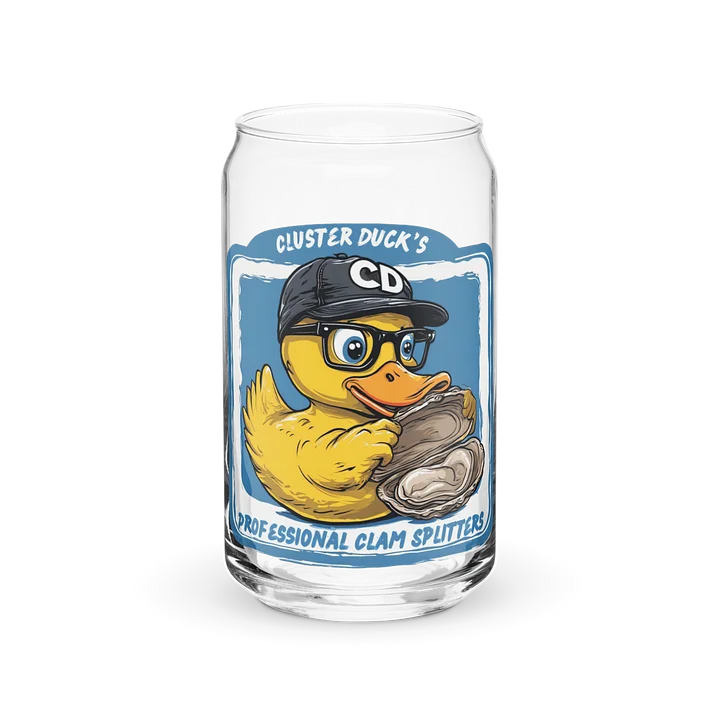 Can Shaped Glass Clam Style product image (1)