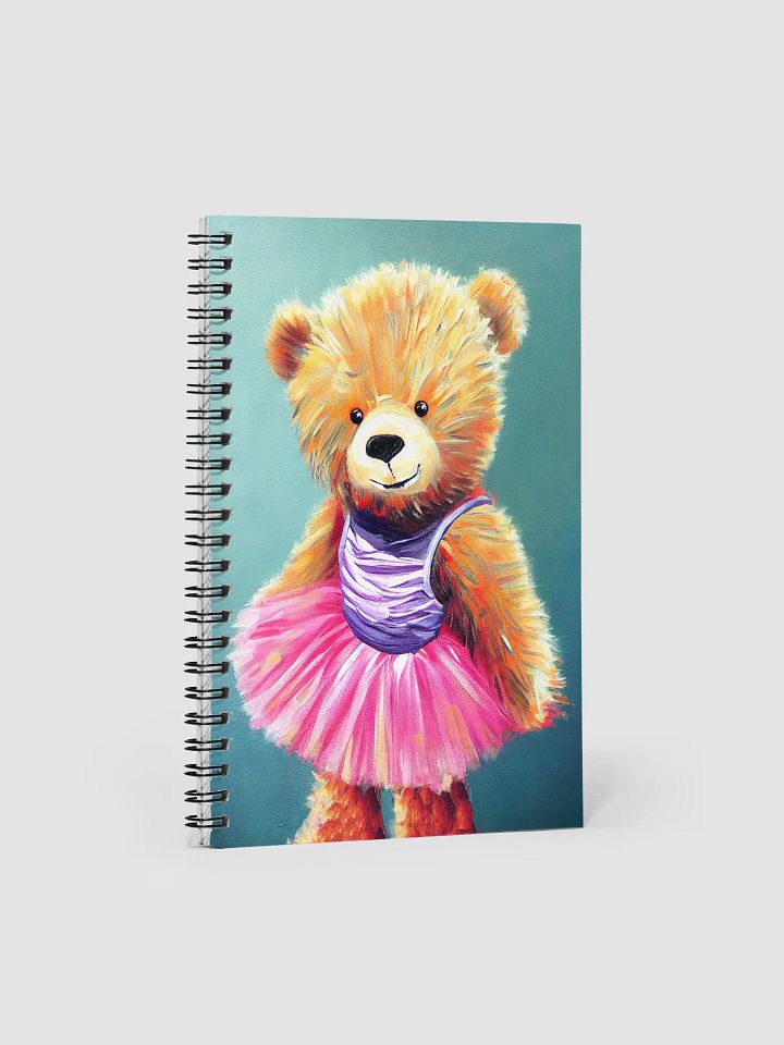 Ballet Dancer - Teddy Bear Spiral Notebook product image (1)