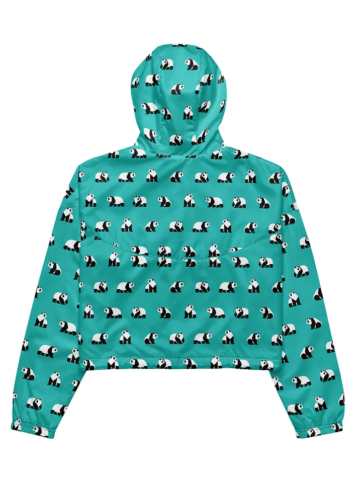 Pandas Are Here Cropped Windbreaker (Women’s) product image (2)