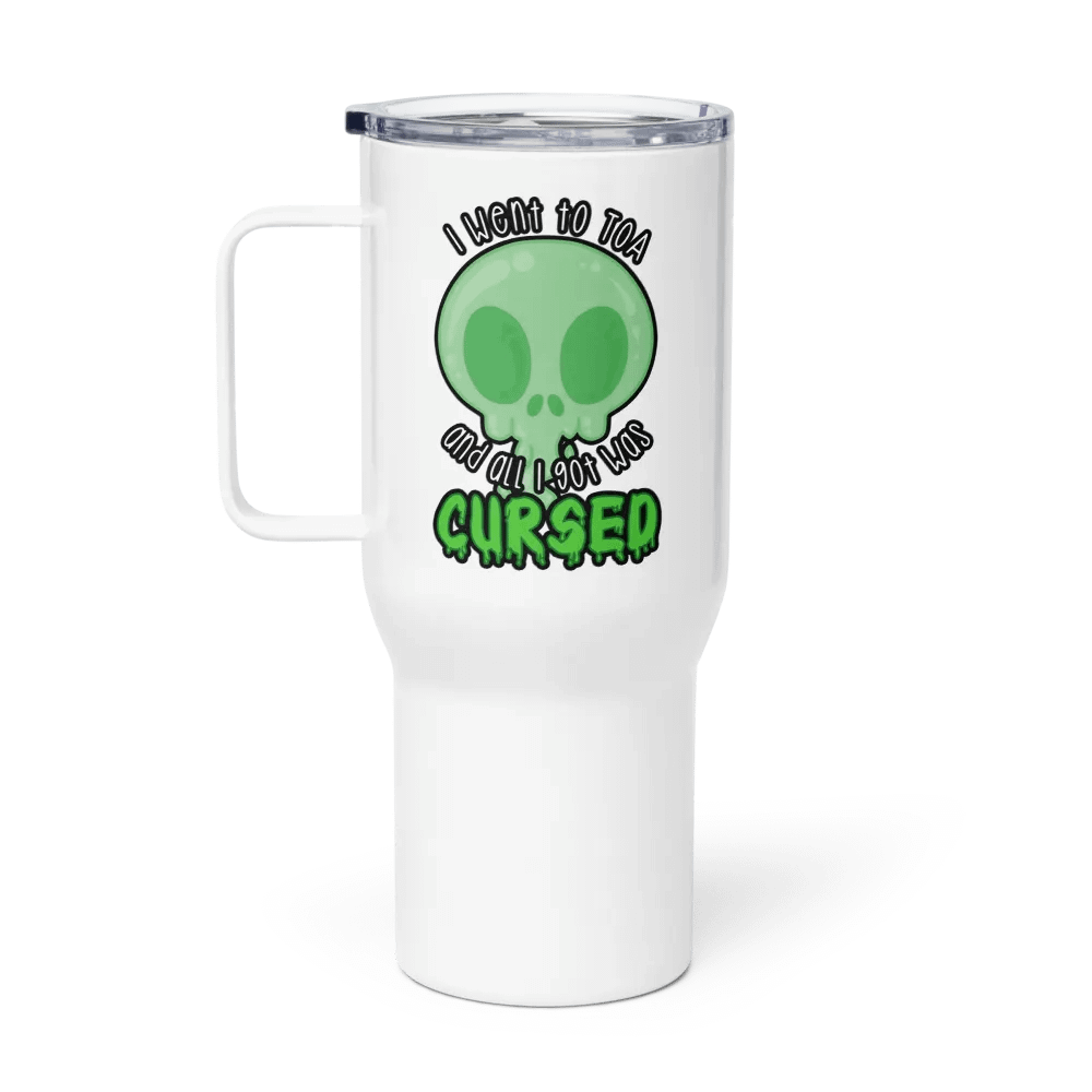 All I Got Was Cursed - Monk - Travel Mug w/Handle product image (1)